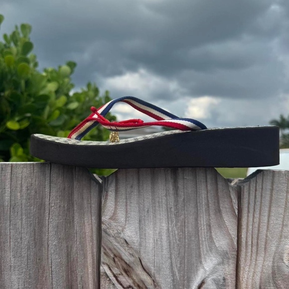 juicy couture vintage platform thong sandals flip flops - Picture 2 of 7